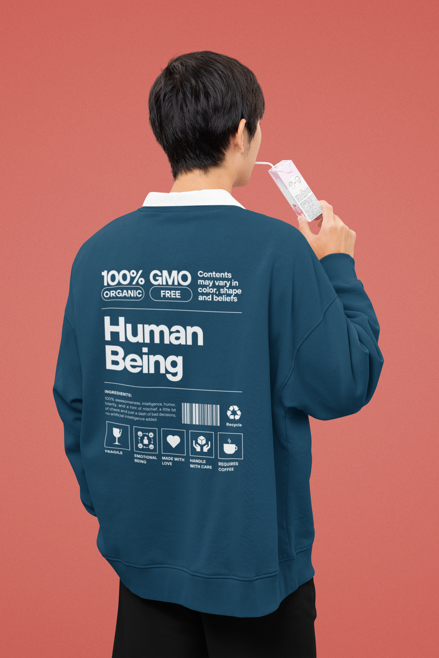 Men's Human Being Sweatshirt
