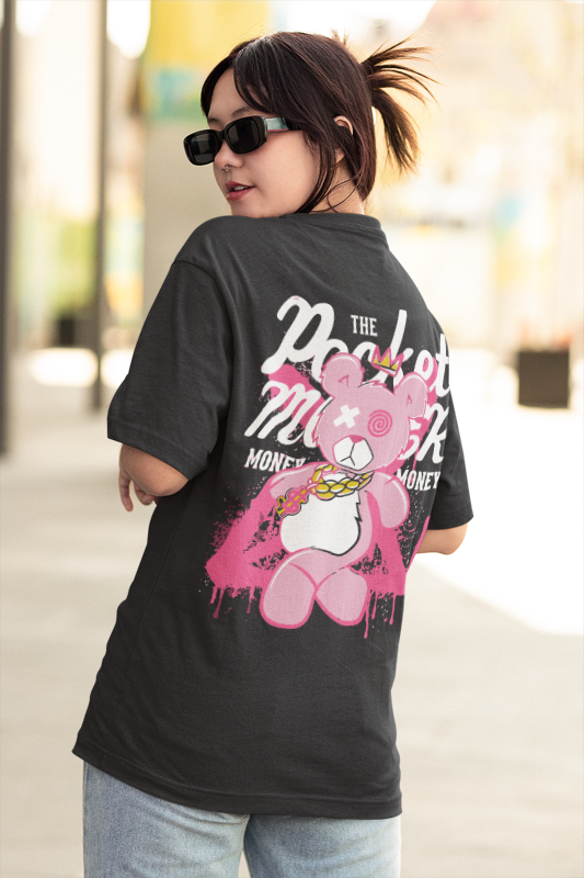 Unisex Pink Bear T-Shirt