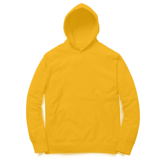 Unisex Basic Golden Yellow Hoodie