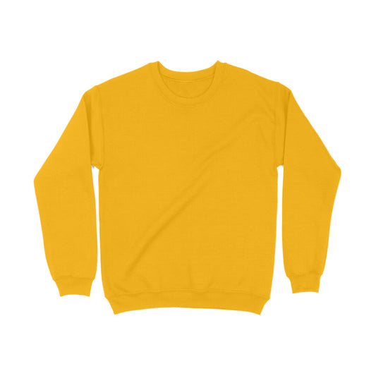 Unisex Basic Golden Yellow Sweatshirt