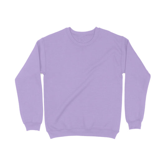 Unisex Basic Iris Lavender Sweatshirt