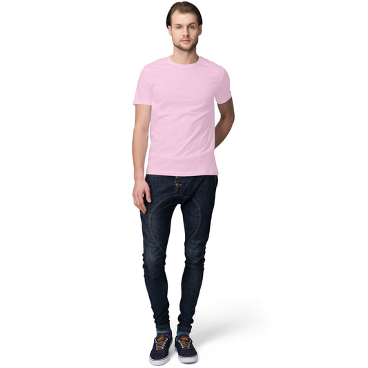 Men's Basic Pink T-Shirt
