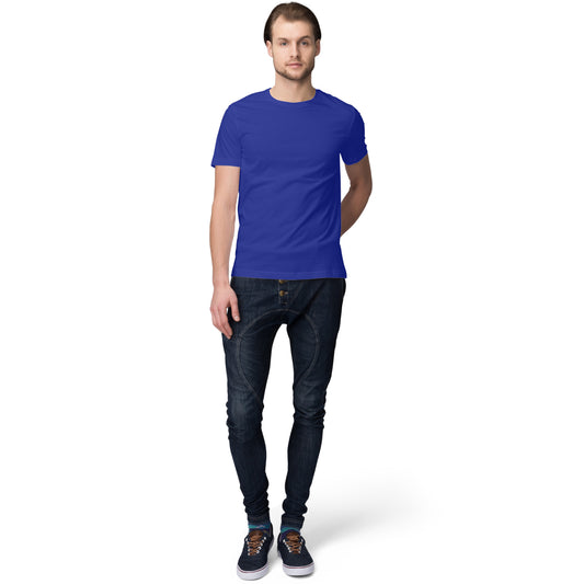 Men's Basic Royal Blue T-Shirt