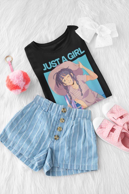 Just a Girl Kid's T-Shirt