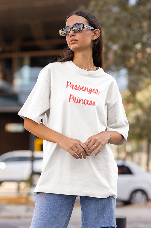 Unisex Passenger Princess Oversized T-Shirt